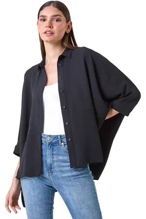 Roman Womens Relaxed Smart Stretch Shirt - - Size 10 UK