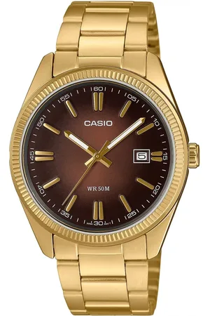Casio Collection Mens Watch MTP-1302PGC-5AVEF Stainless Steel - One Size