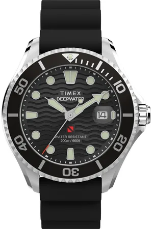 Timex Deep Water Meridian Mens Watch TW2W81600 Rubber - One Size