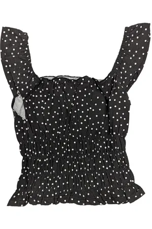 Brave Soul VANASSABLK Womens Vest Cotton Stretchy Sleeveless Casual Crop Tops - - Size Large