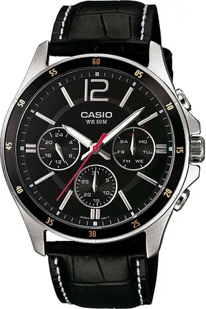 Casio Collection Mens Watch MTP-1374PL-1AVEF Leather - One Size
