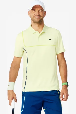 Lacoste Mens Regular Fit Ultra Dry Piqué Tennis Polo Shirt in - Size X-Large