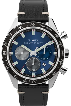 Timex Waterbury Traditional Mens Watch TW2Y18600 Leather - One Size