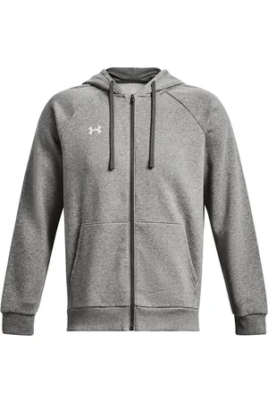 Under Armour Unisex Adult Rival Fleece Full Zip Hoodie (Castle Rock) - - Size Small