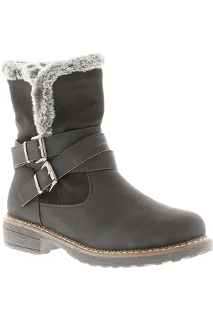 Apache Womens Ankle Boots Marti Plush Lining Zip Fastening - Size UK 5