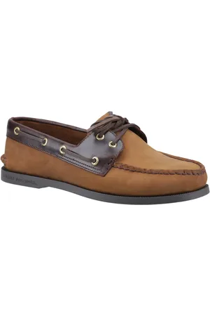 Sperry Authentic 2 Eye Leather Mens Combo Boat Shoes