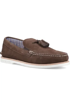 Sperry Authentic Original Leather Mens Mink Loafers