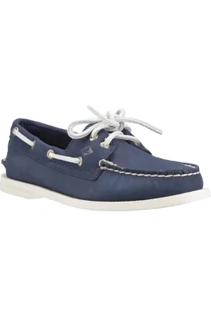 Sperry Authentic 2 Eye Leather WoMens Boat Shoes