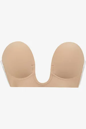 Fashion Forms Women's The Lift It Up Bare Bra 2 Pack, Nude, Tan, A