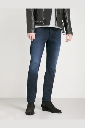 NEUW Mens Iggy Faded Skinny Stretch-Denim Jeans
