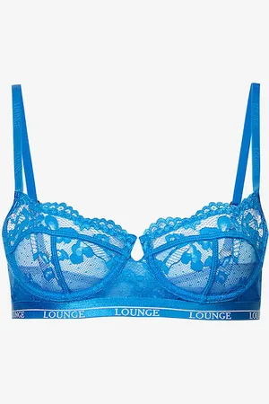 Arella balconette bra, Cobalt Blue