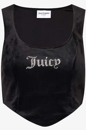 Juicy Couture, Dresses, Juicy Couture Black Tank Top Sleeveless Dress  Women Small Ruched Embellished