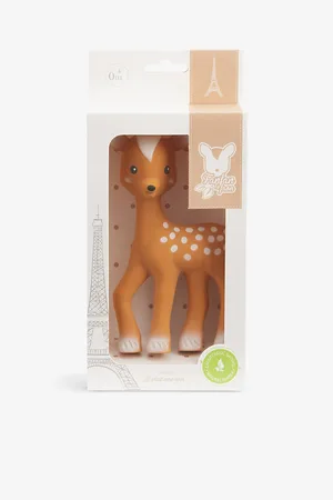 Sophie The Giraffe Fanfan The Fawn Rubber Teething Ring 16cm