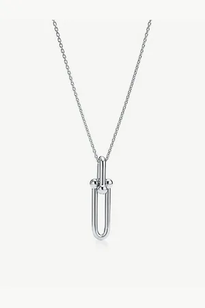 Tiffany & Co. Mens Tiffany Hardwear Link Sterling-Silver Necklace