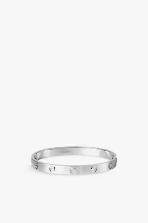 Cartier Love 18ct White-Gold Bracelet