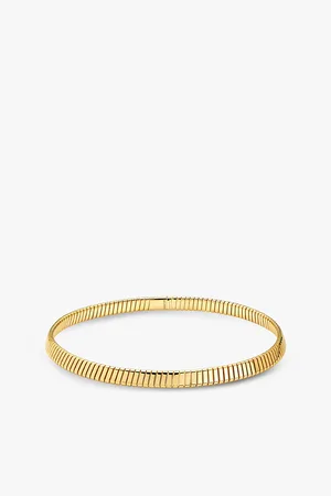 Bvlgari Tubogas 18ct Yellow-Gold Necklace
