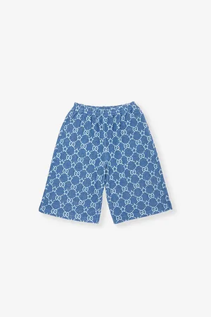 Gucci Gg and Star Cotton-Blend Bermuda Shorts 8-12 Years