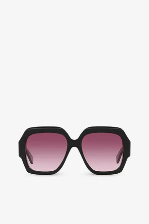 Chloé Womens Ch0154S Square-Frame Acetate Sunglasses