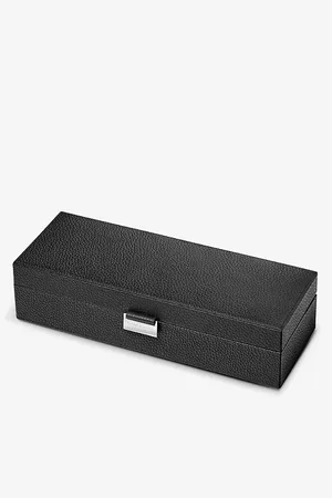 ASPINAL OF LONDON Grained-Leather Watch Box