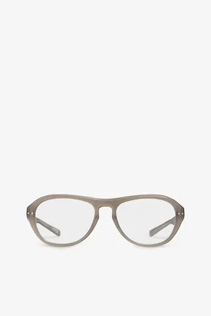Gentle Monster Womens Oaa Brc9 Round-Frame Acetate Glasses