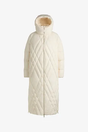 HUGO BOSS Womens Diamond-Quilted Hooded Shell-Down Coat