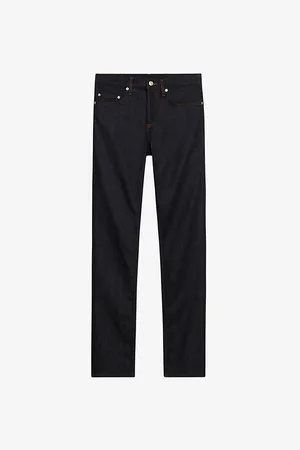 Sandro Mens Regular-Fit Tapered Jeans