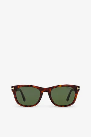 Tom Ford Womens Tr001777 Kendel Sqaure-Frame Acetate Sunglasses