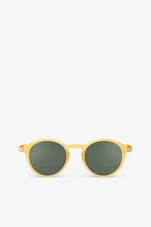 Izipizi #D Junior Round-Frame Semi-Transparent Acetate Sunglasses