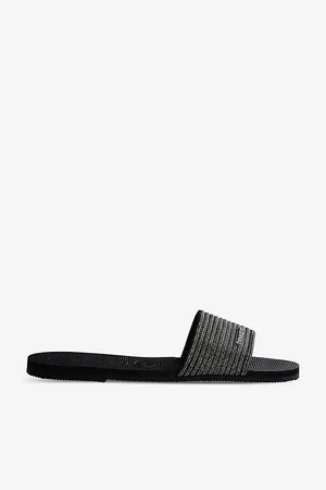 Havaianas Womens Malta Cool Almond-Toe Rubber Flip-Flops