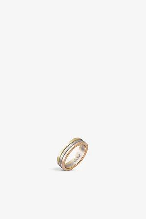 Cartier Vendome Louis 18ct White-Gold, Yellow-Gold and Rose-Gold Wedding Ring