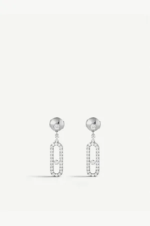 MESSIKA Move Uno 18ct -Gold and Diamond Earrings