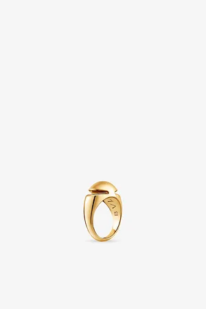 Bvlgari Cabochon 18ct Yellow-Gold Ring
