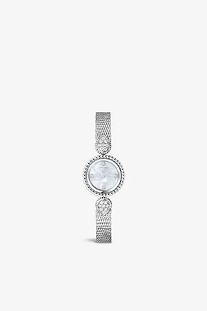 Boucheron Wa015704 Serpent Bohème Stainless-Steel, 0.6ct Diamond and Mother-Of-Pearl Watch