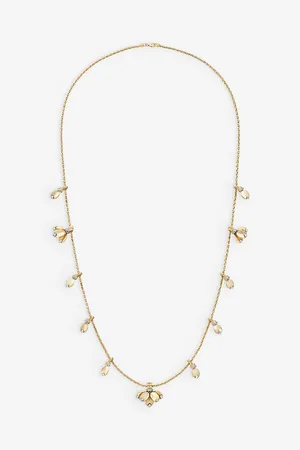 Cartier Grain De Café 18ct Yellow-Gold and 0.7ct Diamond Necklace