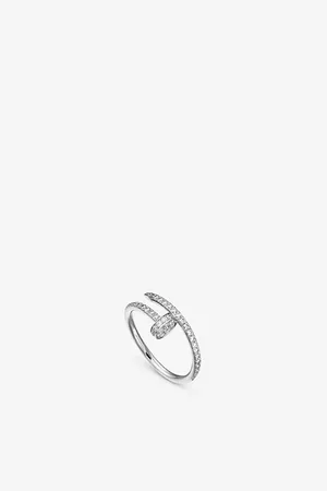 Cartier Juste Un Clou 18ct White-Gold and Diamond Ring