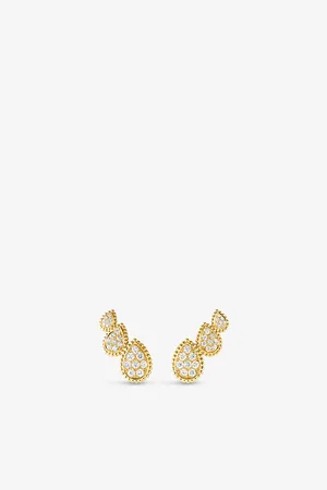 Boucheron Serpent Bohème Diamants 18ct -Gold and 0.98ct Diamond Earrings
