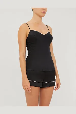 Agent Provocateur Womens Classic Silk-Satin Camisole Pyjama Top