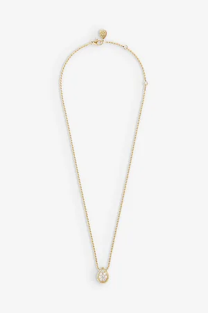 Boucheron Serpent Bohème 18ct Yellow-Gold and Diamond Pendant Necklace