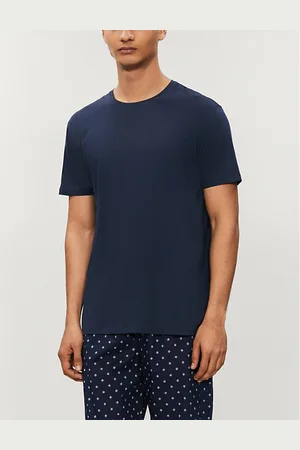 DEREK ROSE Mens Basel Stretch-Modal T-Shirt