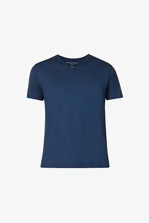 DEREK ROSE Mens Basel Stretch-Jersey T-Shirt