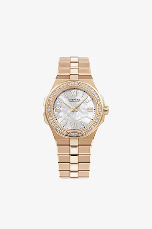 Chopard 295370-5002 Alpine Eagle Automatic 18ct Rose-Gold and Diamond Watch