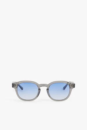 Messyweekend Womens Bille Round-Frame Acetate Sunglasses