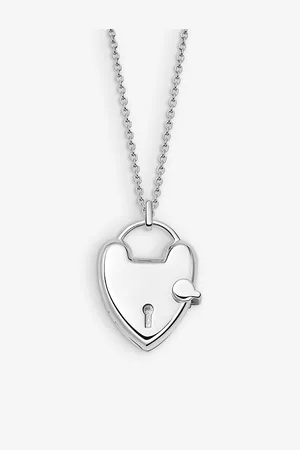 ASTLEY CLARKE Womens Biography Heart Sterling-Silver Locket Necklace