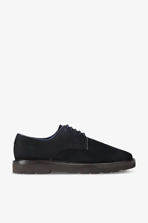 Kurt Geiger Mens Aiden Lace-Up Suede Derby Shoes