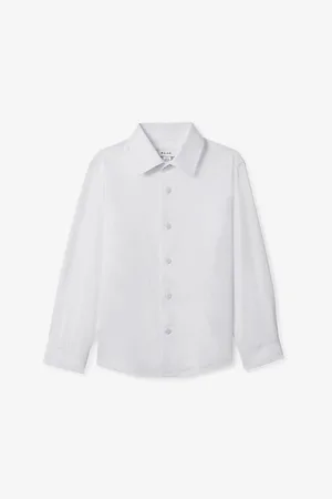 Reiss Remote Slim-Fit Cotton Shirt 3-14 Years