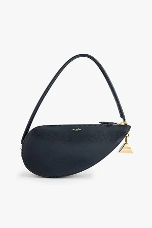 Alaïa Womens Le Demi-Cœur Leather Shoulder Bag