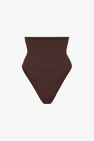 SKIMS Womens Core Control High-Rise Stretch-Woven Thong