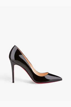Christian Louboutin Womens Pigalle 100 Patent-Leather Courts