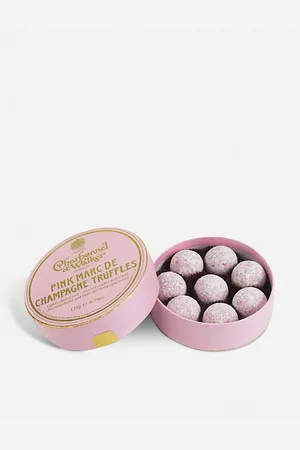 Charbonnel et Walker Pink Marc De Champagne Milk Chocolate Truffles 135g