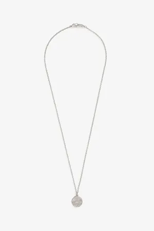 Vivienne Westwood Mens Richmond Silver-Toned Plated Brass Pendant Necklace